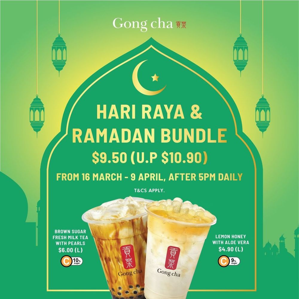 Gong Cha promotions promo codes reservation menu